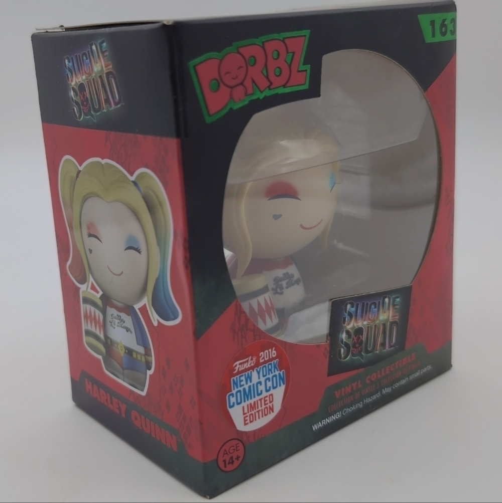 Dorbz Funko Harley Quinn Suicide Squad Vinyl Collectible 163 - Picture 2 of 6